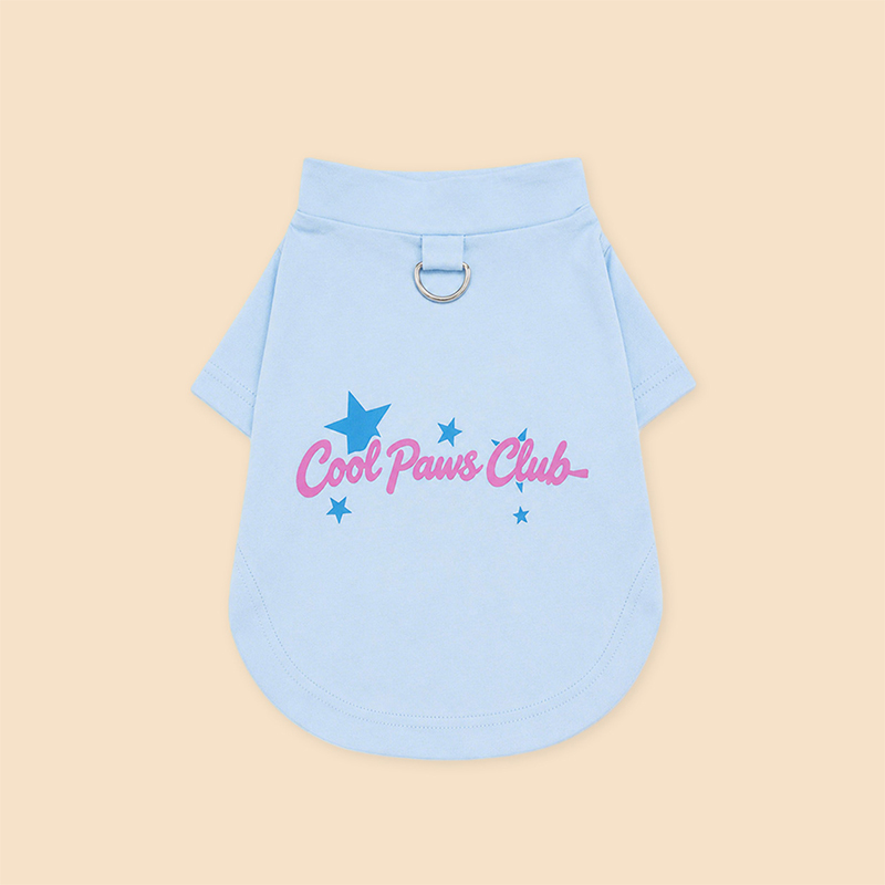 Футболка Star & Letter Casual Pet, повседневная одежда, топ для собак Футболка Star & Letter Casual Pet, повседневная одежда, топ для собак
